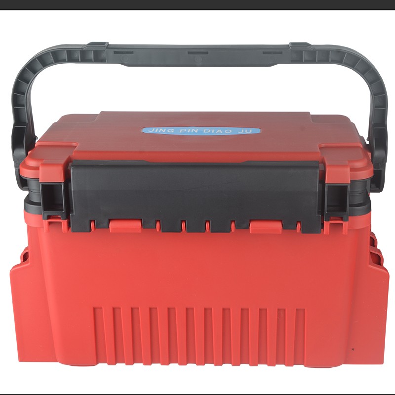Black and red raft fishing box - naked box